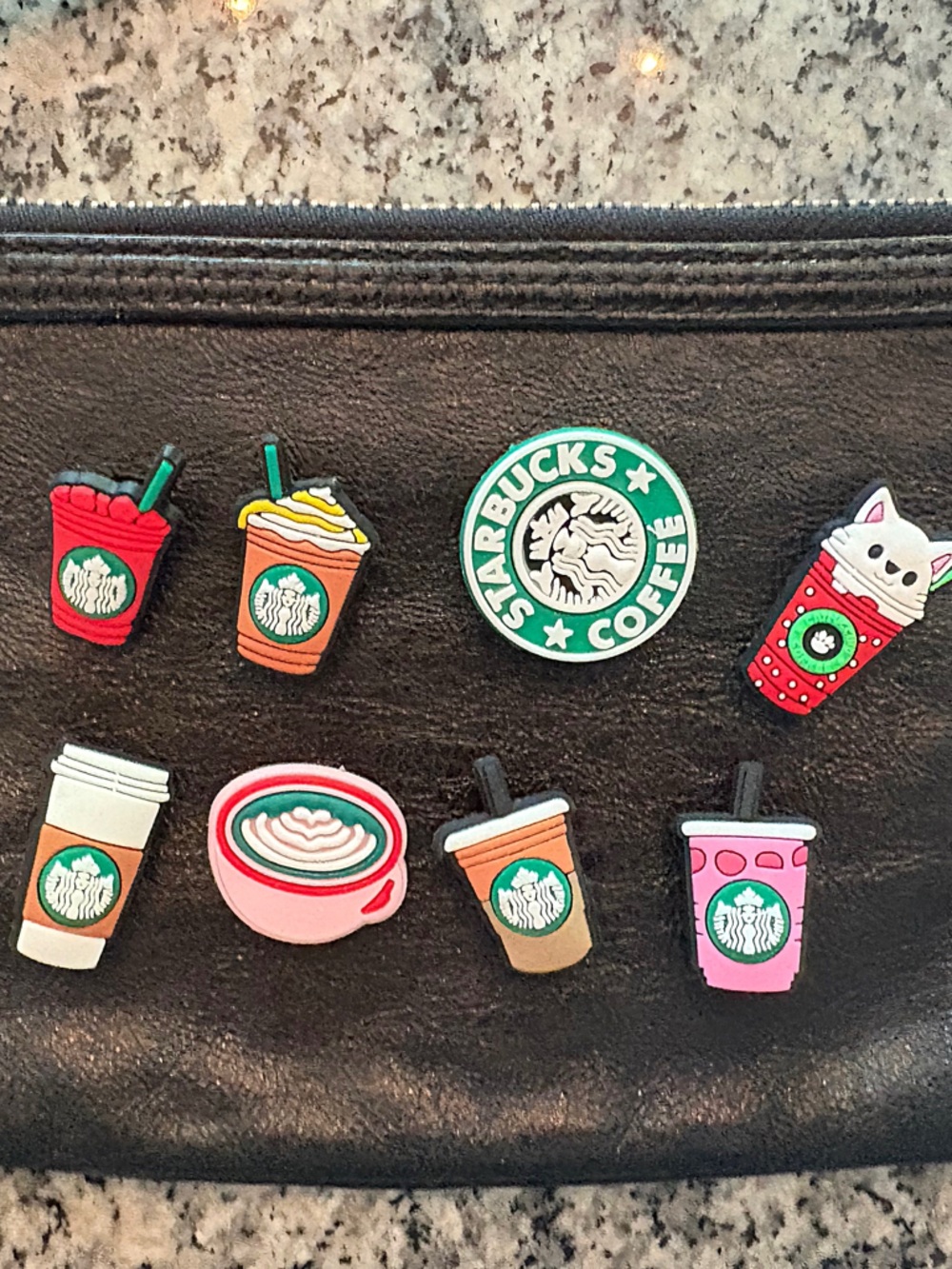 ♥️💖 NWOT Crocs Starbucks Shoe Charms